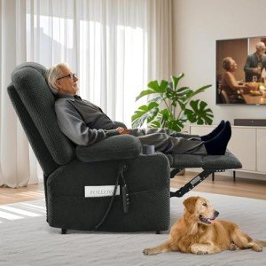 Oversized Dual Motor Lift Chair with Massage & Heat