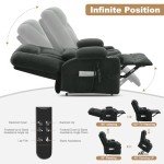 Oversized Dual Motor Lift Chair with Massage & Heat