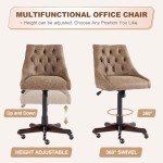 Retro Faux Leather Lift Chair with Swivel Recline
