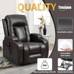 Trustyue Power Lift Recliner Chair with Heat & Massage