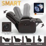 Trustyue Power Lift Recliner Chair with Heat & Massage