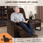 Triple Motor Power Lift Chair with Massage & Heat