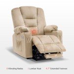 MCombo Power Lift Recliner with Massage & Heat