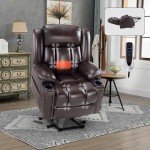 Dual Motor Power Lift Chair with Massage & Heat