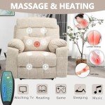 Dual Motor Power Lift Chair with Massage & Heat