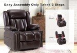 Dual Motor Power Lift Chair with Massage & Heat