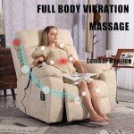 Dual Motor Power Lift Chair with Massage & Heat