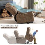 Oversized Power Lift Recliner Chair with Massage