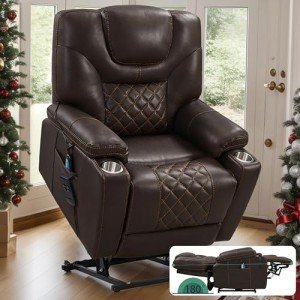 PUG258Y Reclining Lift Chair with Heat & Massage