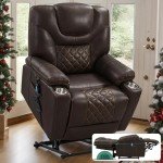 PUG258Y Reclining Lift Chair with Heat & Massage