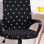 Dot Office Chair Cover - Stretchable & Washable