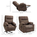 HOMCOM Electric Lift Recliner Chair for Seniors