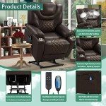 PUG258Y Reclining Lift Chair with Heat & Massage