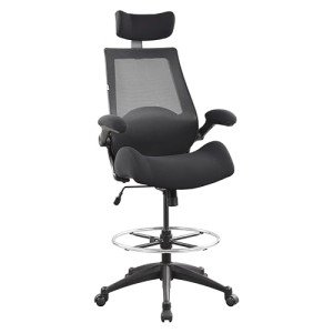 BOLISS High Back Drafting Chair with Lumbar Support