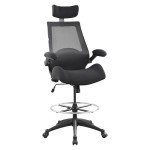 BOLISS High Back Drafting Chair with Lumbar Support