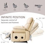 Dual Motor Lift Recliner Chair with Heat & Massage
