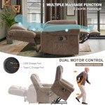 SENYUN Dual Motor Lift Recliner Chair with Heat