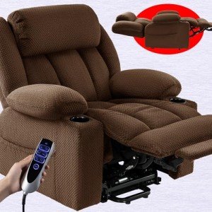 Triple Motor Wide Lift Chair with Heat & Massage