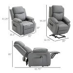 Power Lift Chair Recliner with Remote Control