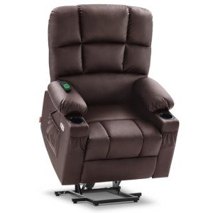 MCombo Large Lay Flat Power Lift Recliner Chair