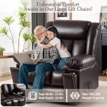 Electric Lift Recliner Chair with Heat & Massage