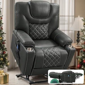 Power Lift Recliner with Heat & Massage