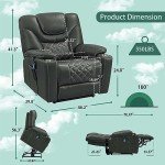 Power Lift Recliner with Heat & Massage