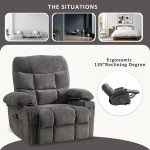 BOSMILLER Power Lift Recliner with Heat and Massage