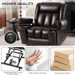 Electric Lift Recliner Chair with Heat & Massage