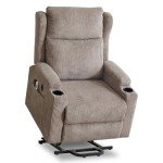 Massage and Heating Lift Recliner Chair with USB