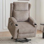 Massage and Heating Lift Recliner Chair with USB