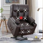 Bonzy Home Oversized Power Lift Recliner Chair