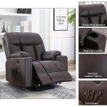 Bonzy Home Oversized Power Lift Recliner Chair