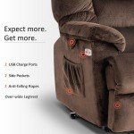 MCombo Dual Motor Lay Flat Lift Recliner Chair