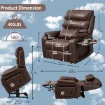 Big Tall Lift Recliner with Heat and Massage