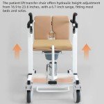 Hydraulic Lift Transfer Chair for Seniors and Disabled