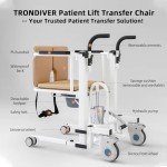 Hydraulic Lift Transfer Chair for Seniors and Disabled