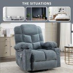 Electric Massage Lift Chair with USB & Heat