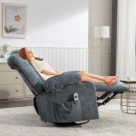 Electric Massage Lift Chair with USB & Heat