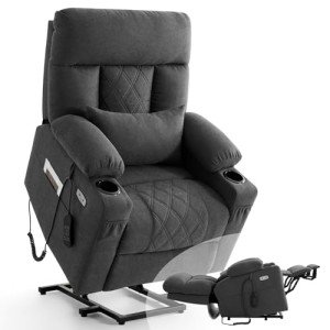 Power Lift Recliner Chair with Massage & Heat