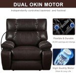 Reclining Lift Chair with Heat and Massage