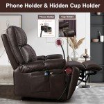 Reclining Lift Chair with Heat and Massage