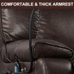 Reclining Lift Chair with Heat and Massage