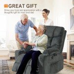 Oversized Dual Motor Power Lift Recliner Chair