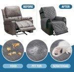 Waterproof Recliner Chair Cover with Side Pocket