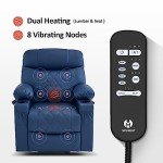 MCombo Electric Lift Recliner Chair with Massage