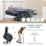 Dual Motor Lift Recliner Chair with Heat & Massage
