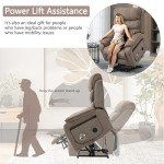 Power Lift Recliner Chair with Massage & Heat