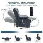 Dual Motor Lift Recliner Chair with Heat & Massage