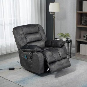 Electric Lift Recliner Chair with Massage & Heat